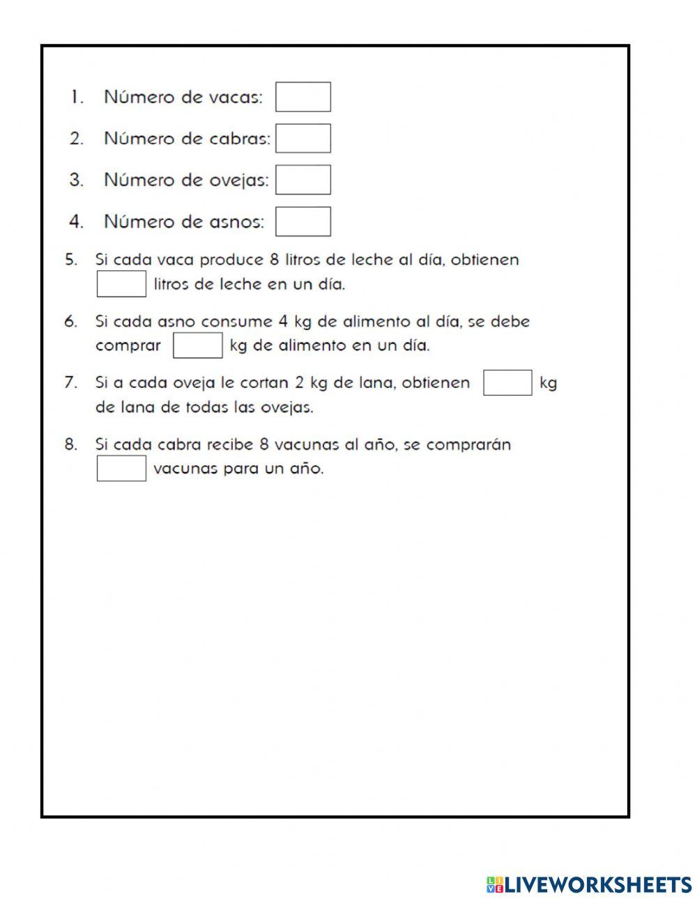 Técnica operativa de la multiplicación