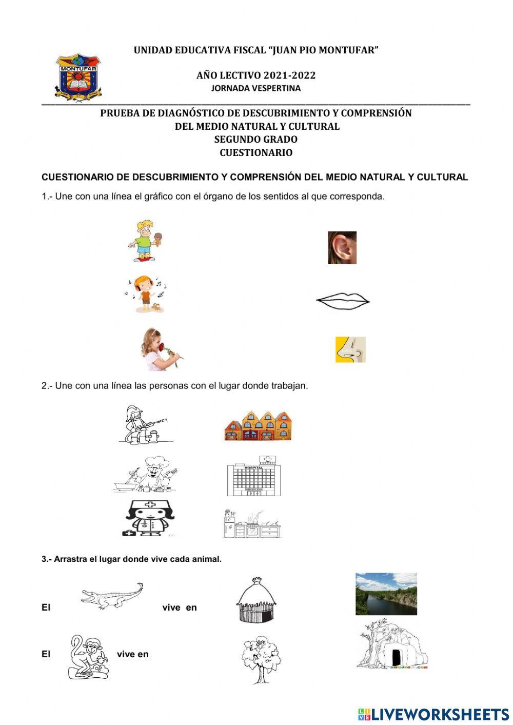 Comprensio  del medio natural y cultural