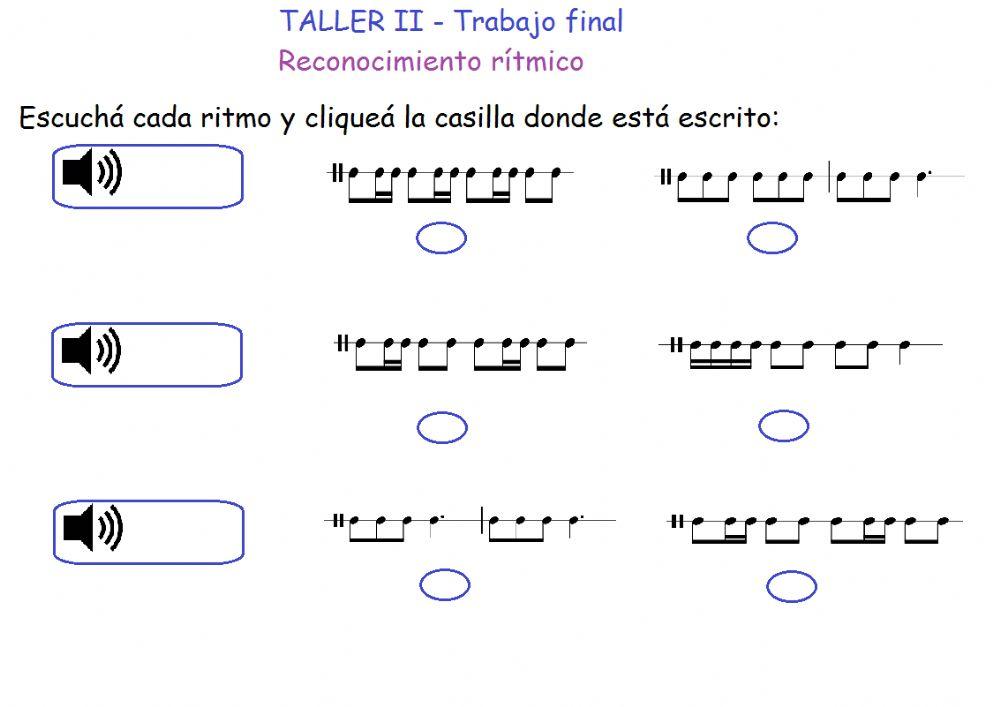 Reconocimiento rítmico