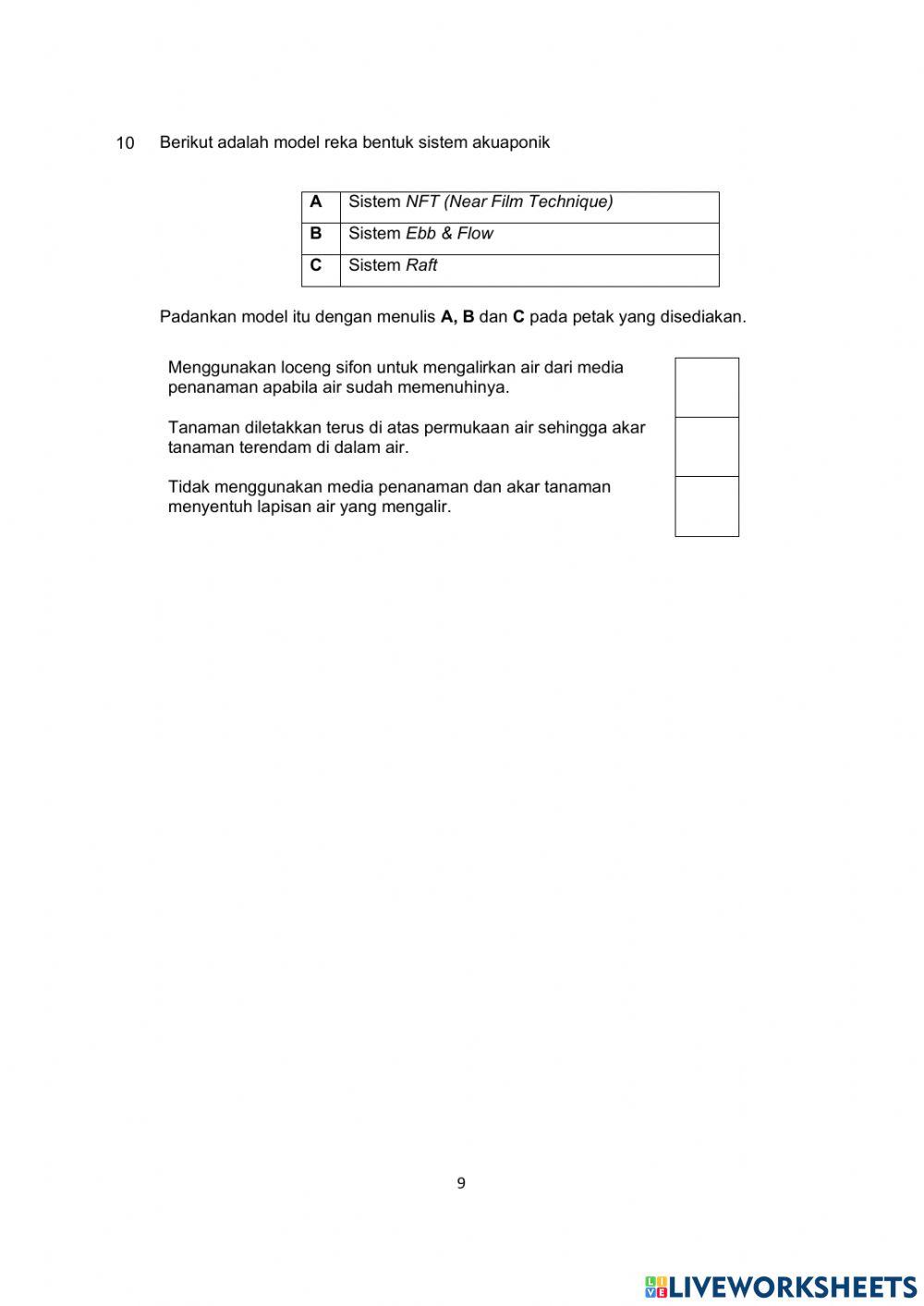 PENTAKSIRAN PdPR RBT 2021 BAHAGIAN A dan B