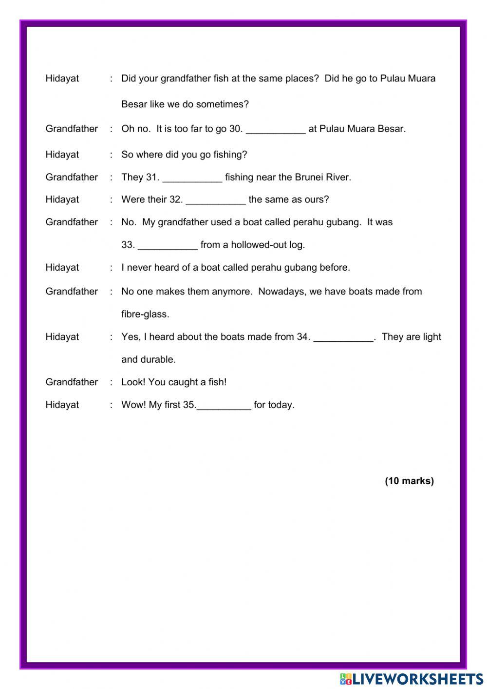 Section C Dialogue PSR 2020