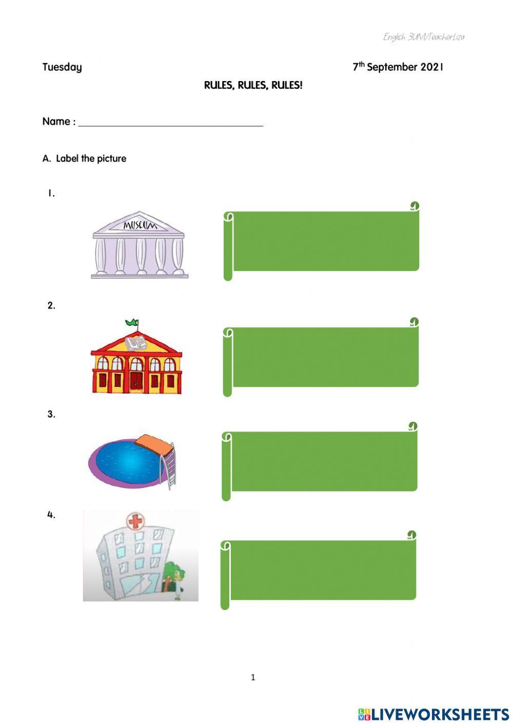 Rules, Rules, Rules!