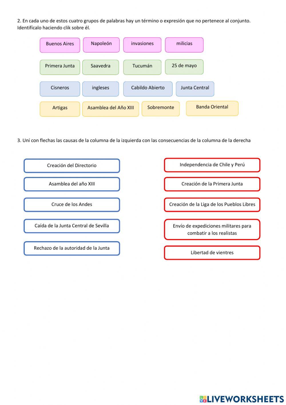 Historia Argentina: Del Virreinato a la Independencia