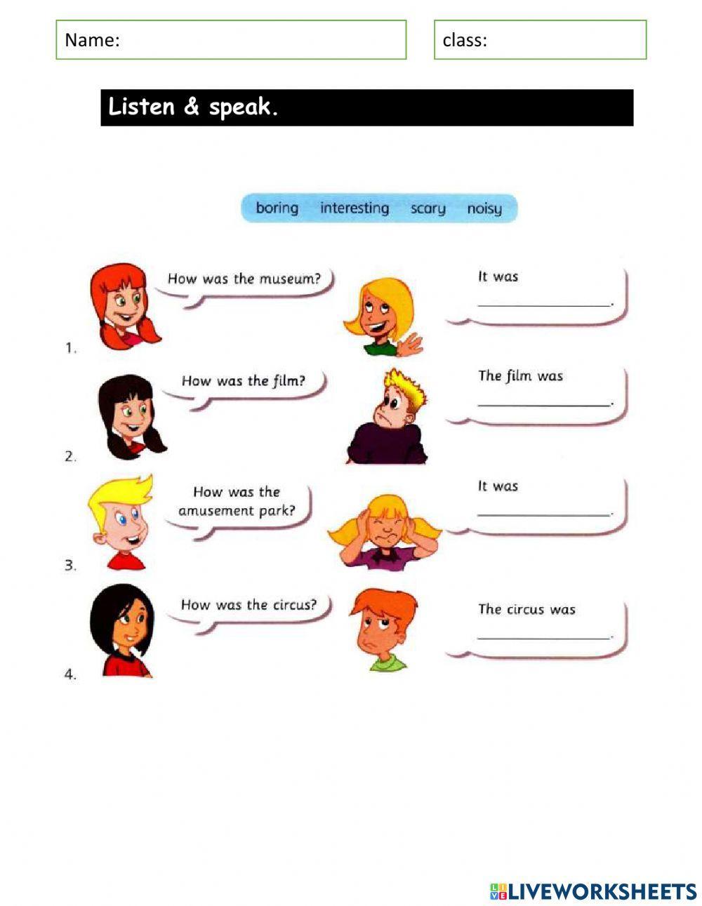 Get smart 3 where were you? how was it? yesterday speaking