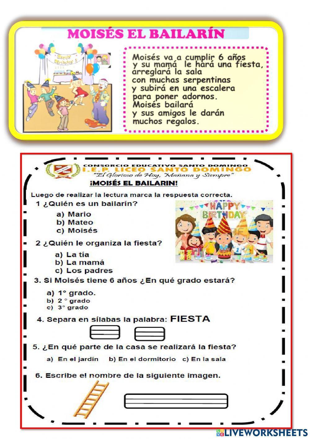 Comprensión de texto