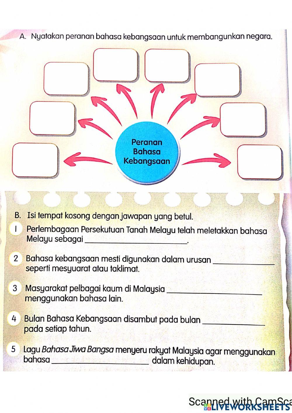 Bahasa kebangsaan tahun 5