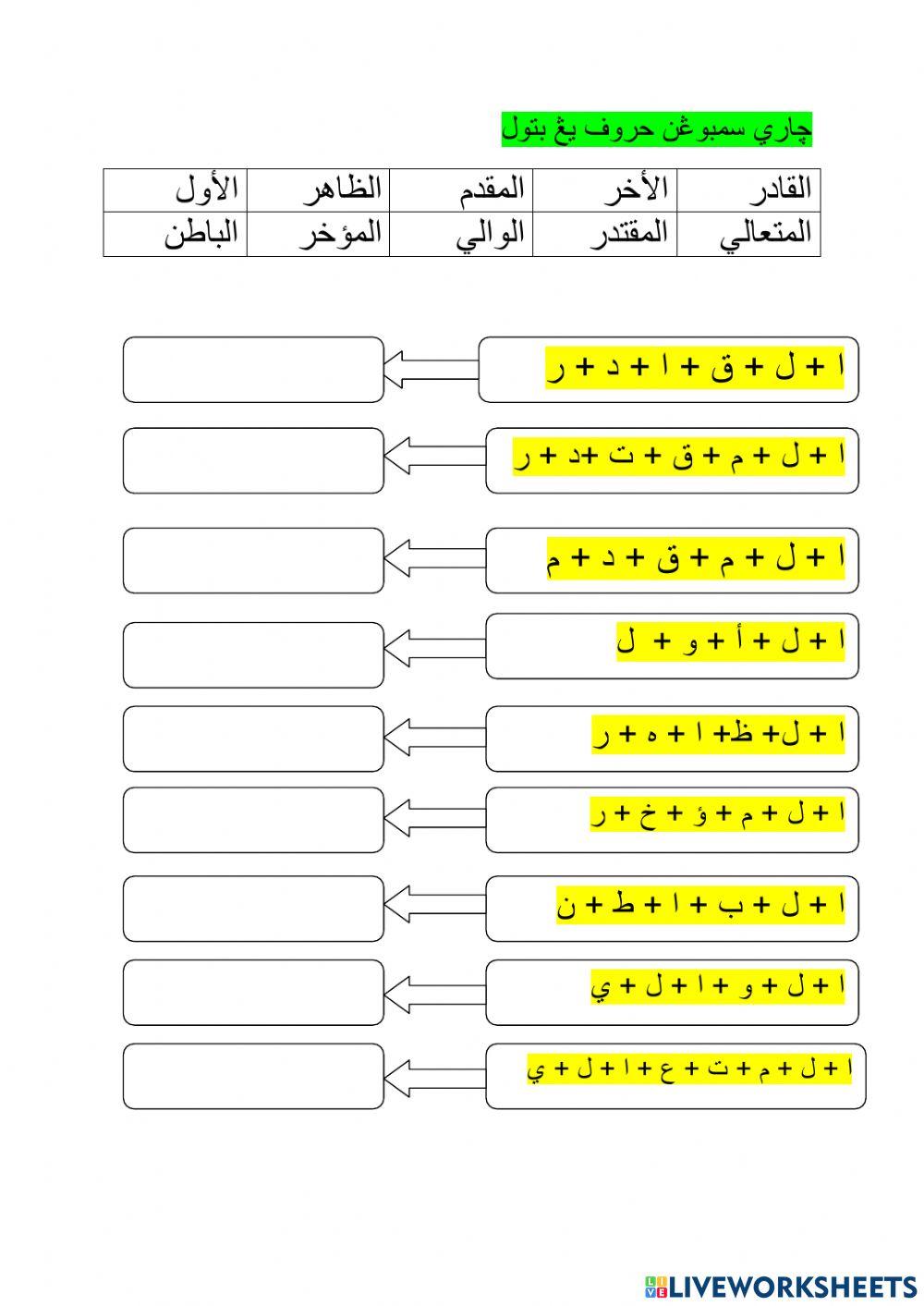 Asma' al-husna 67-78