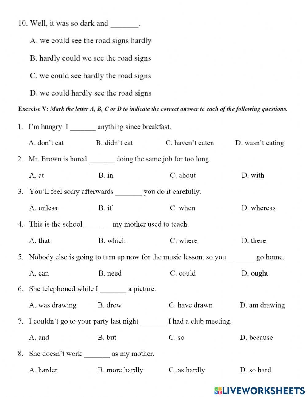 Chuyên đề 2- Từ vựng Ngữ Pháp