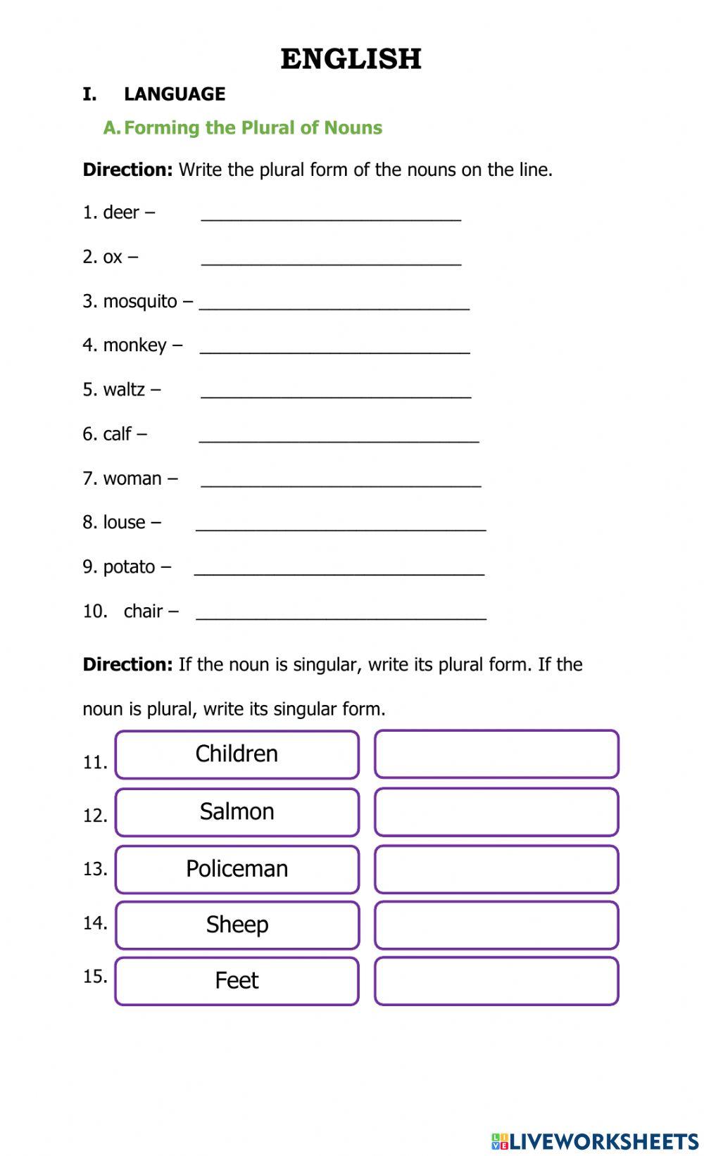 English Test English Test