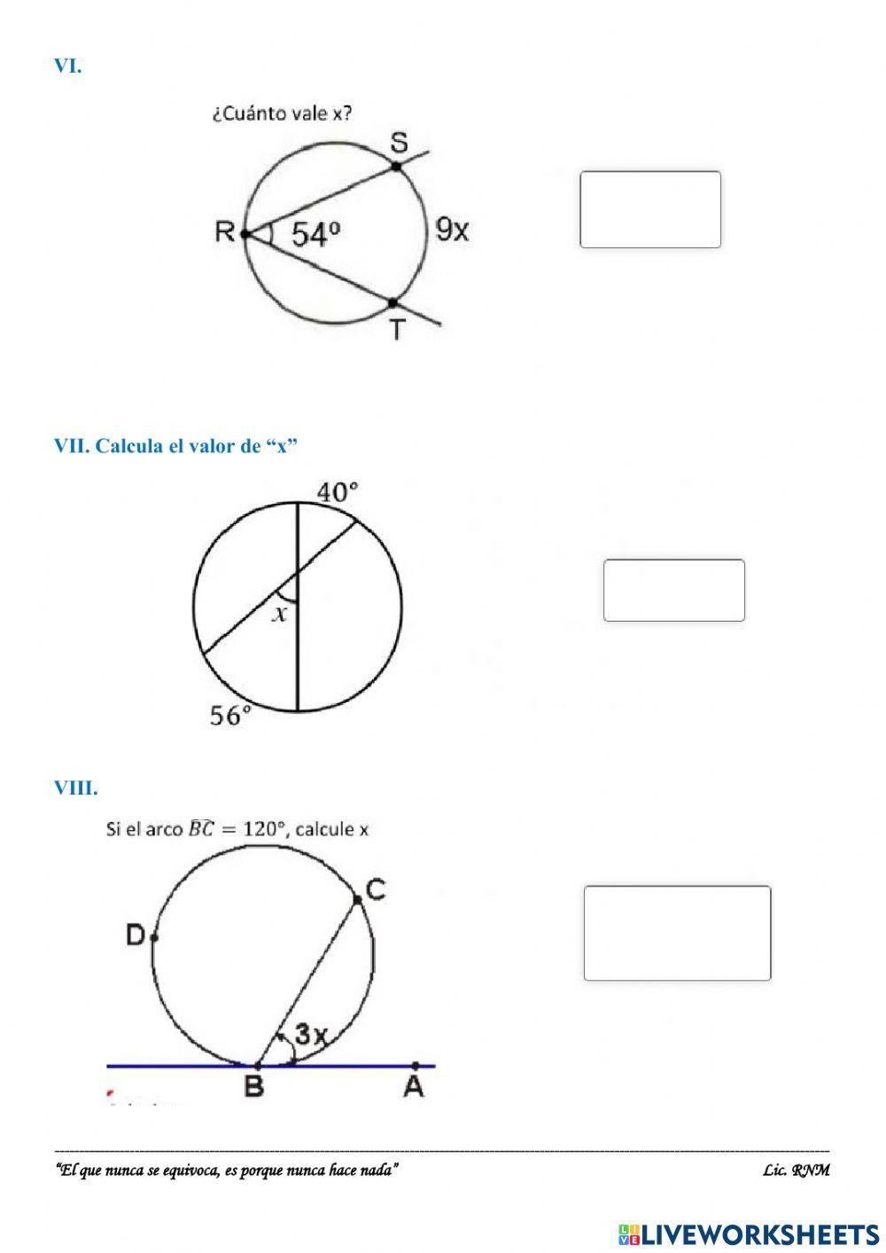 Examen de Geometria
