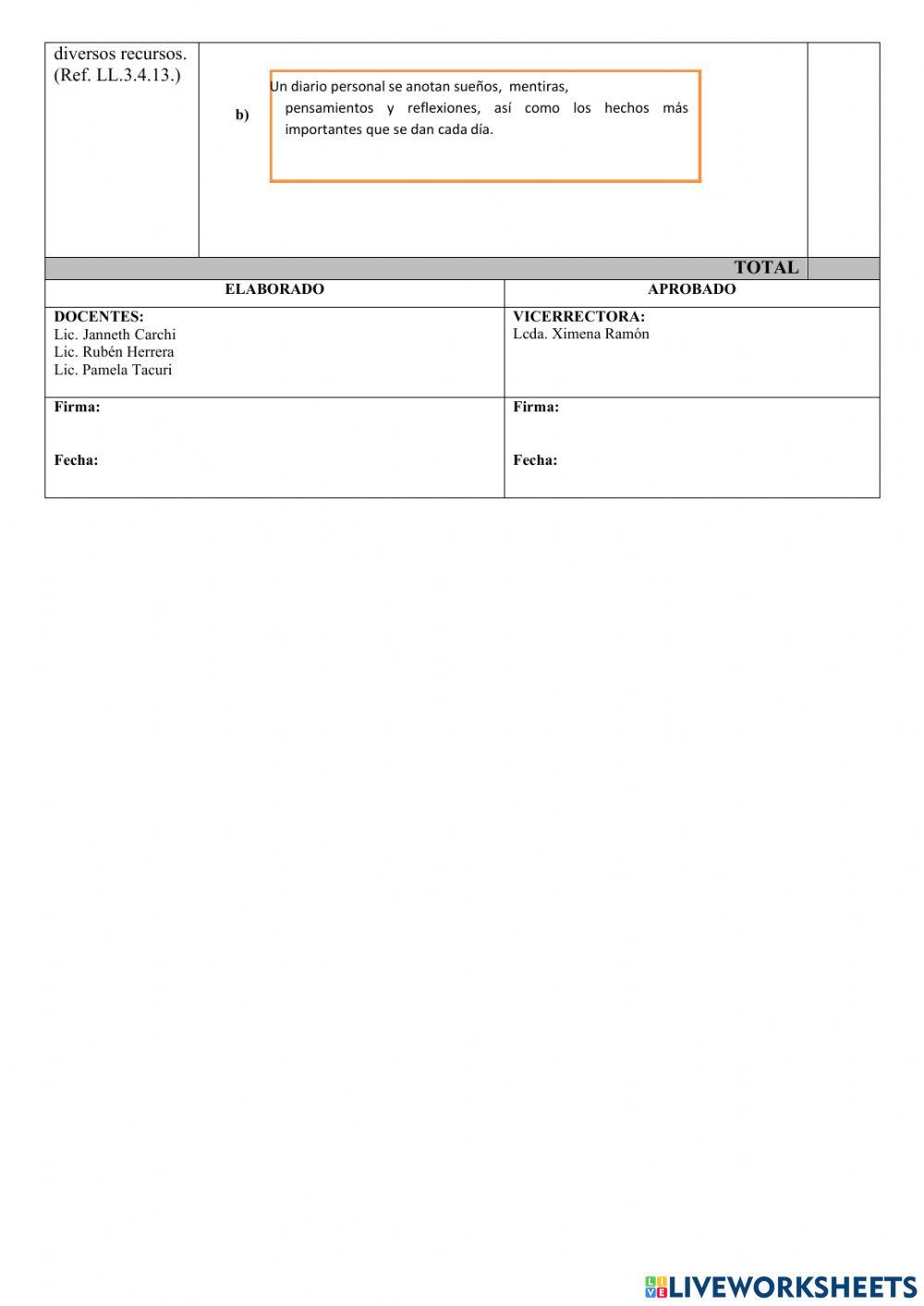 Prueba de Diagnostico