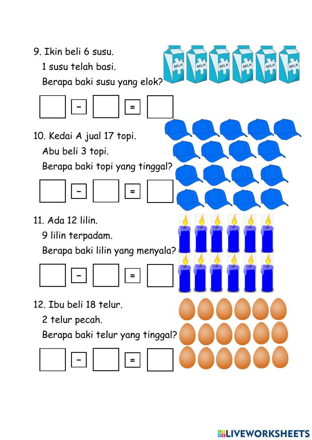 Operasi tolak lingkungan 1-20