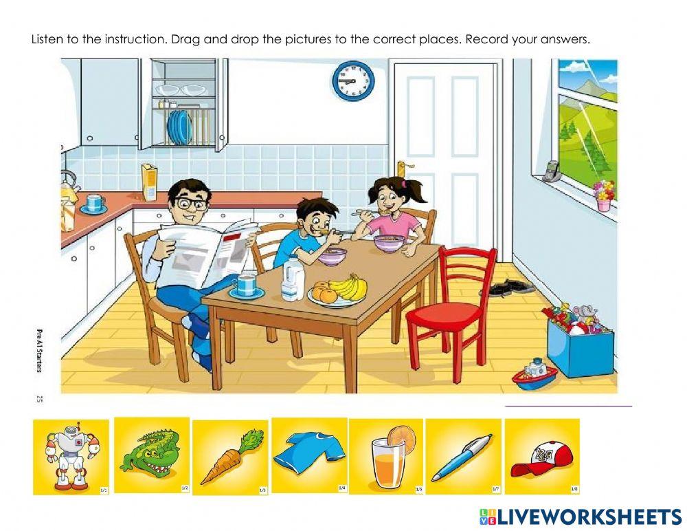 Listening and speaking