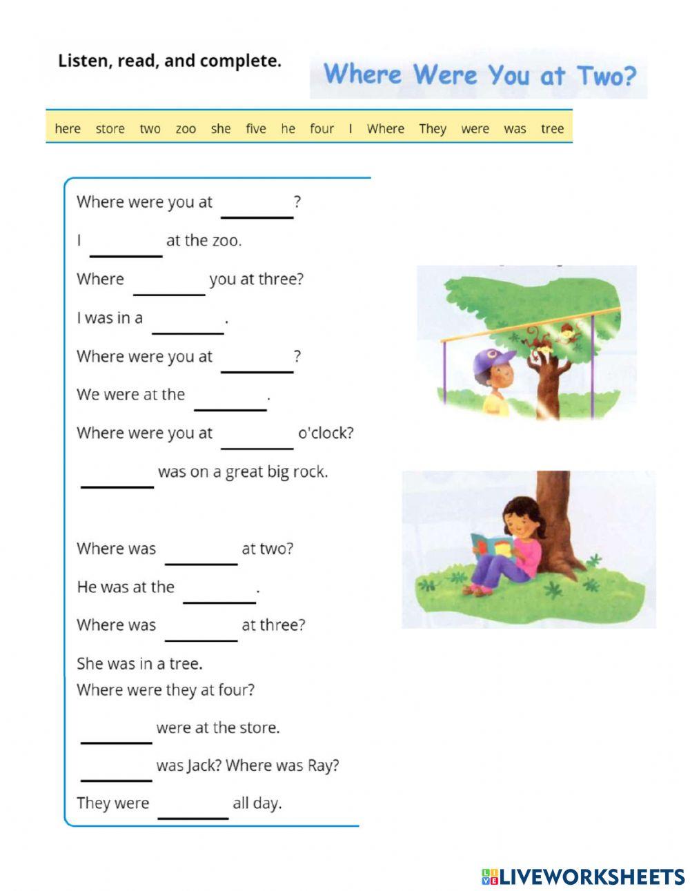 unit-7-where-were-you-yesterday-worksheet-live-worksheets