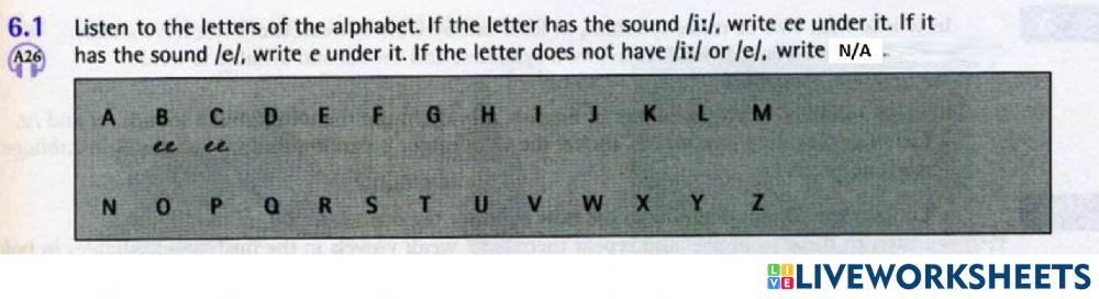Pronunciation in Use Inter - 6.1 task