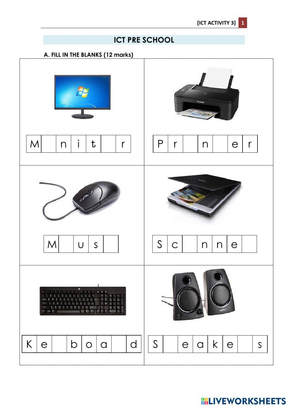 Basic Computer for Pre School-3