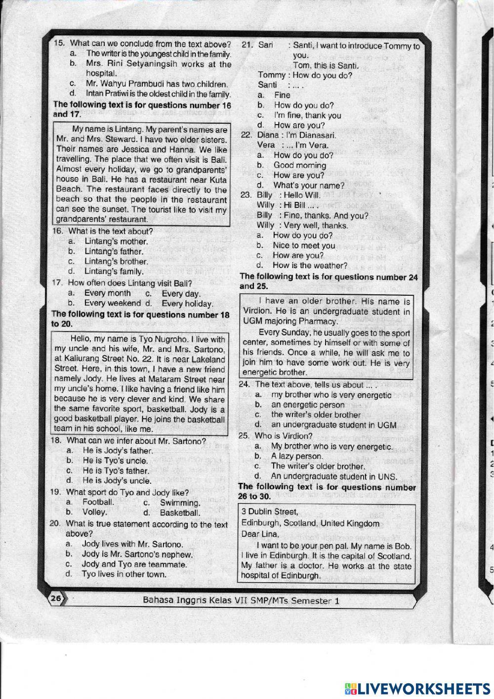 Daily Assessment Ch.2