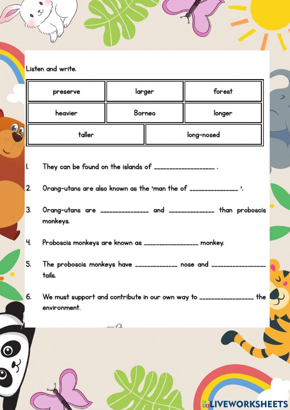 Endanger Animals in Malaysia