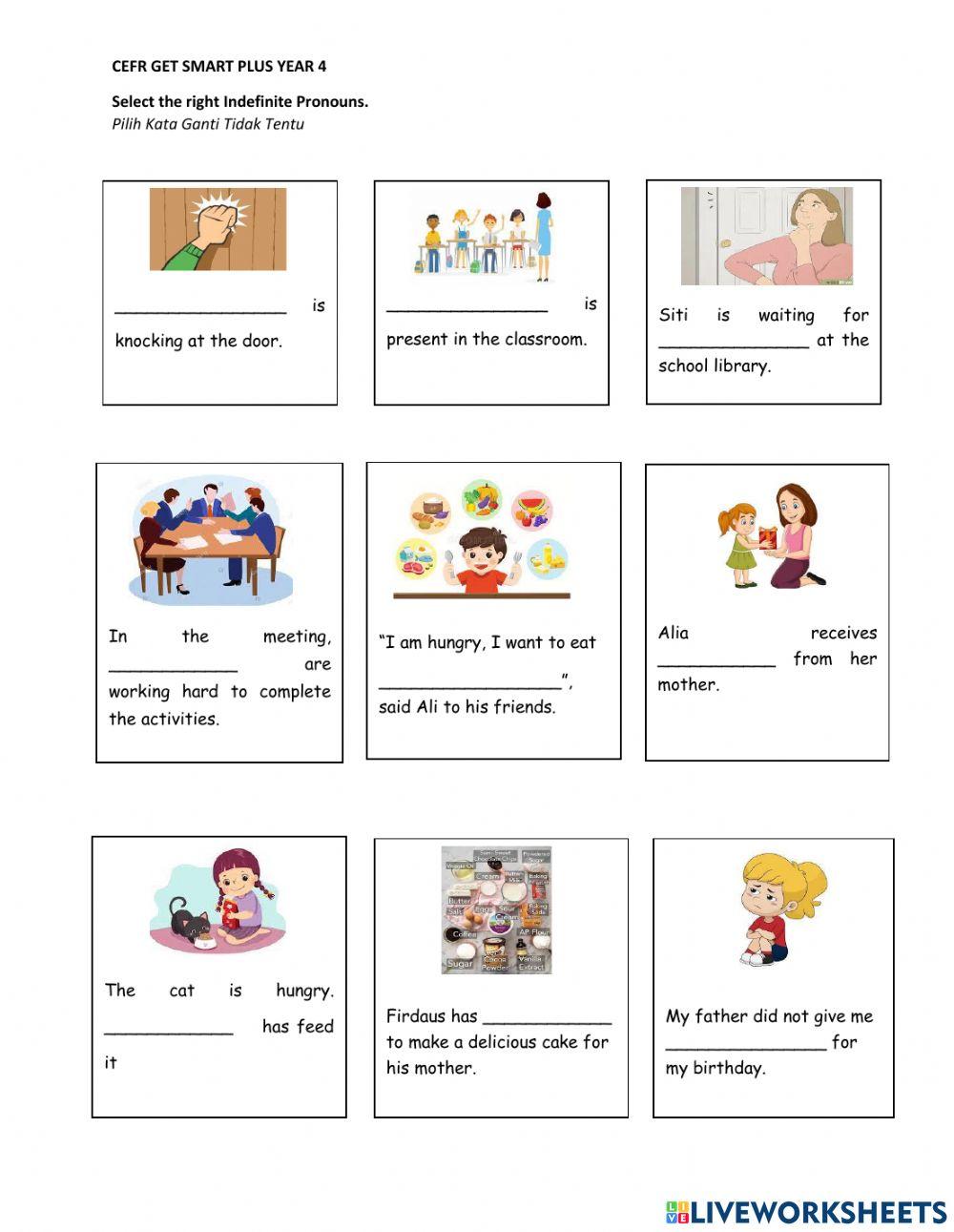 CEFR Year 4 Helping Out