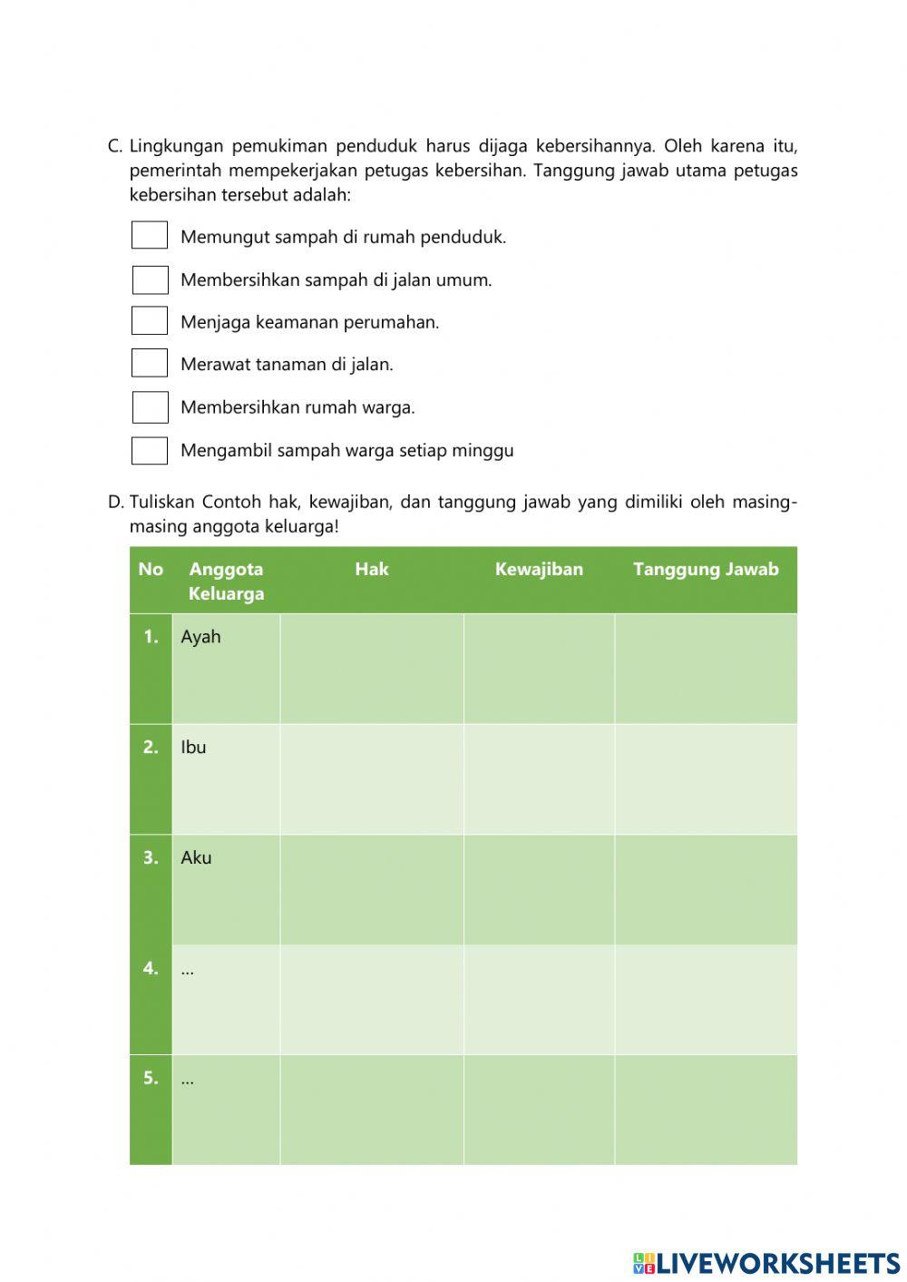 LKPD Hak, Kewajiban, dan Tanggung Jawab