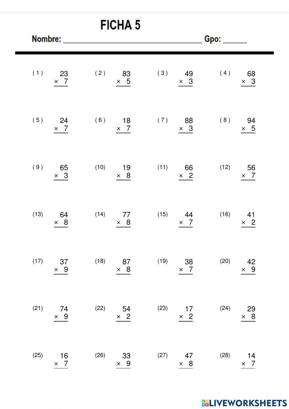 Màs càlculo mental 2