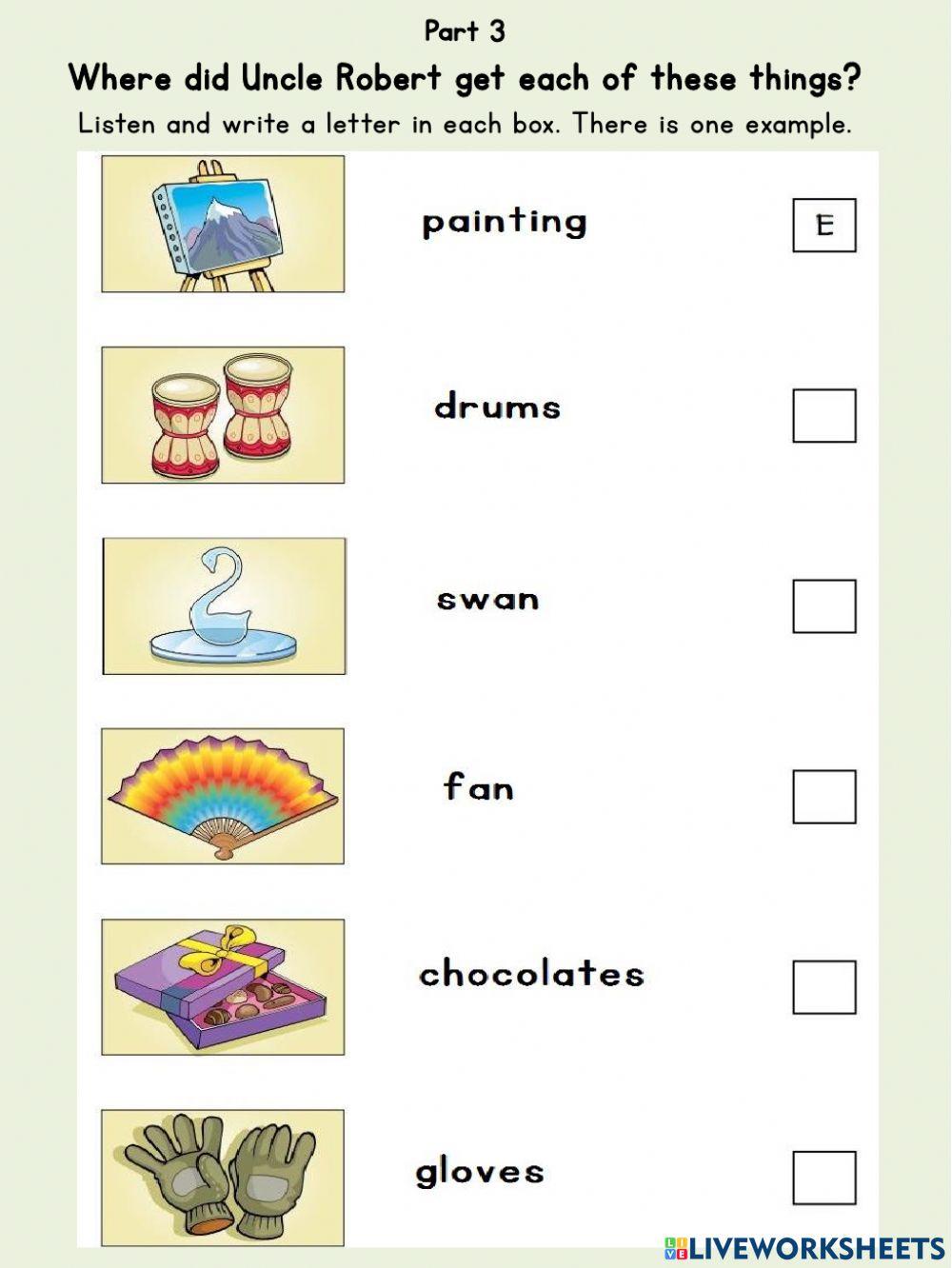 Flyers Vol 1 Listening