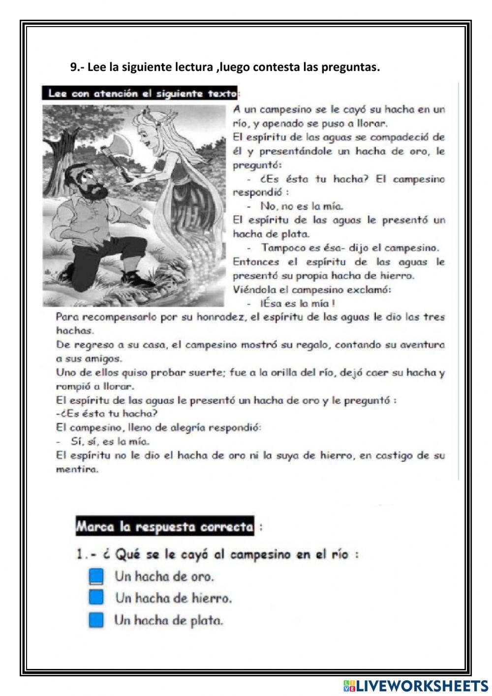 Examen de comunicación mensual-III Bimestre