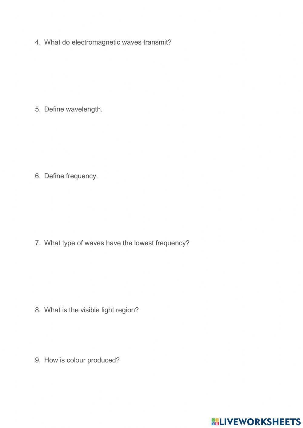 2.12 Study of Space by the Electromagnetic Spectrum