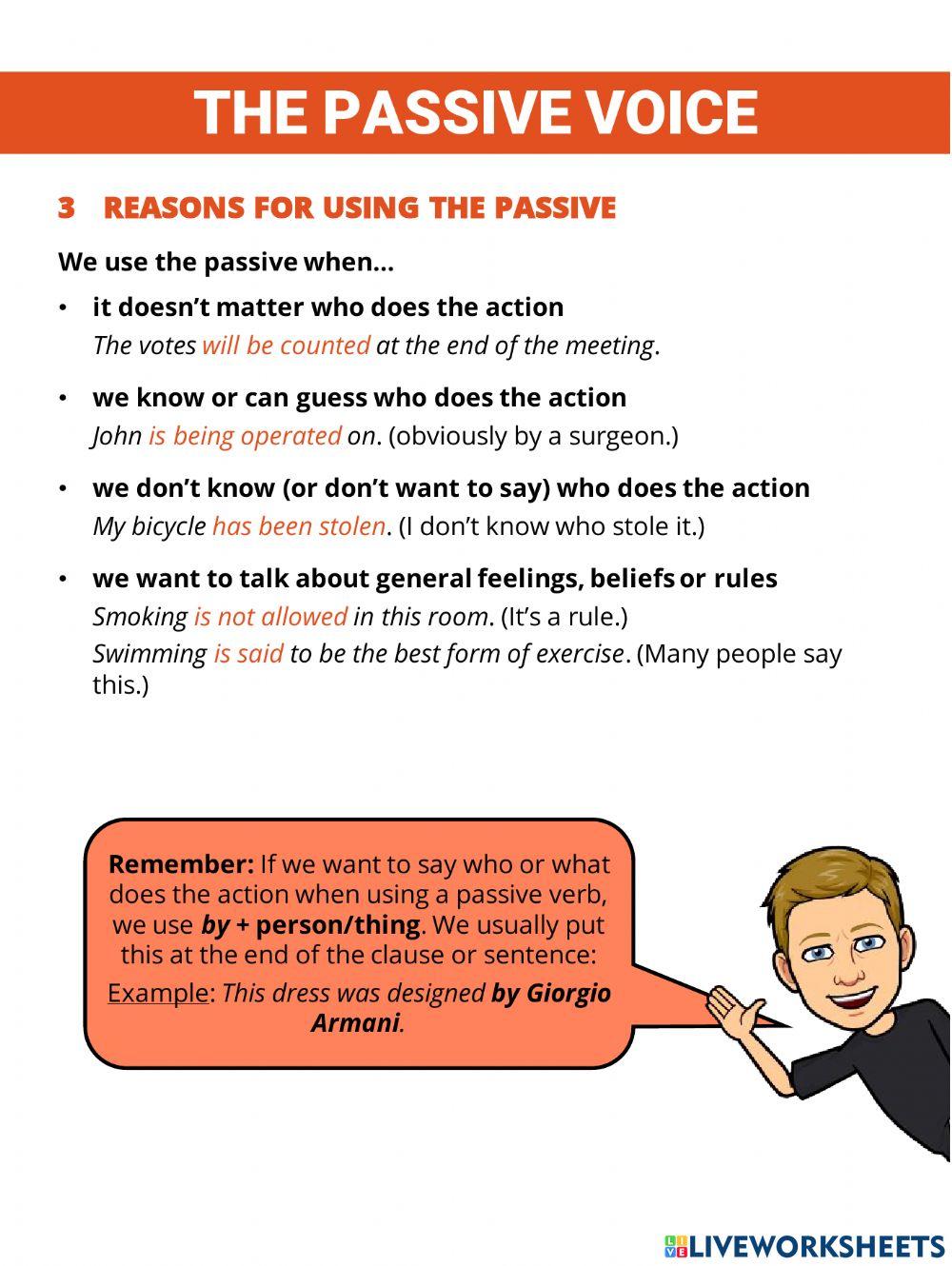 Passive voice