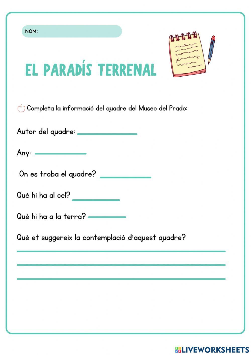 El paradís terrenal