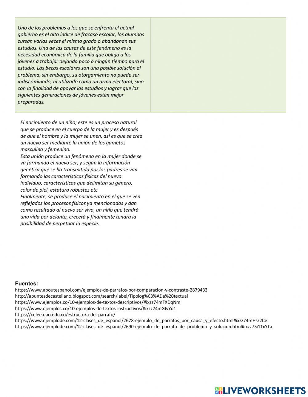 Clases de texto expositivo