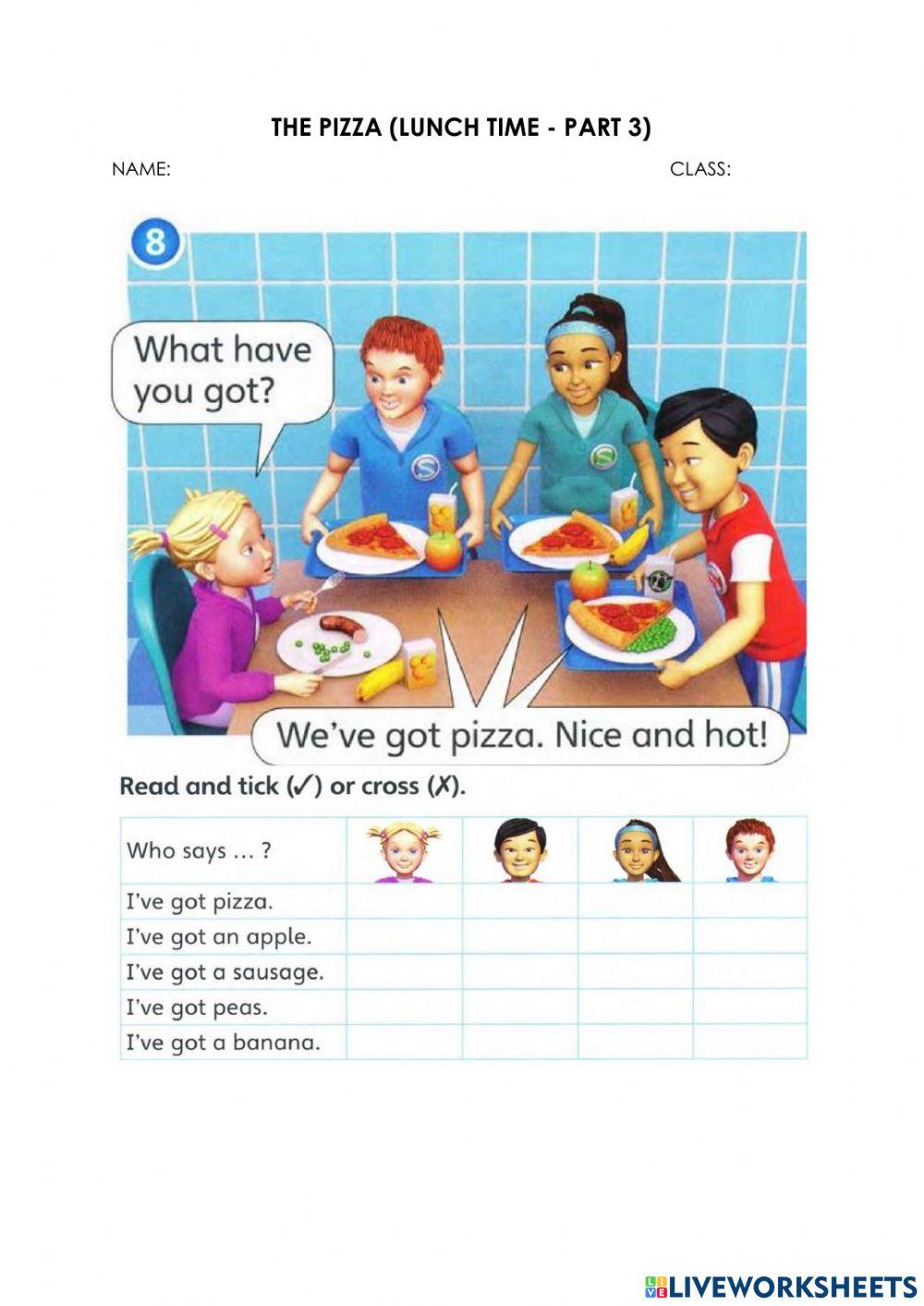 The Pizza (Lunchtime Part 3)