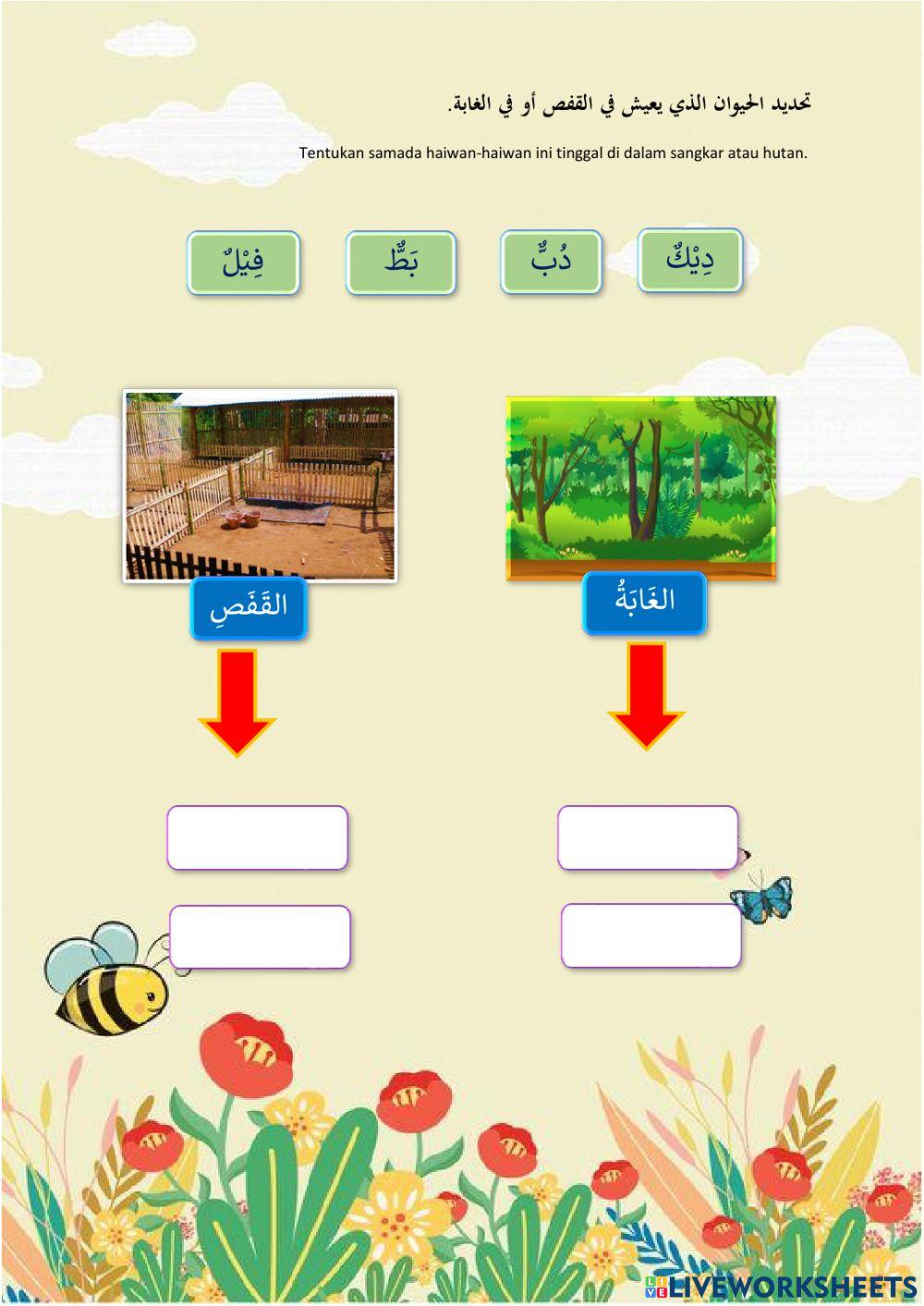 Bahasa Arab Tahun 5 - Haiwan