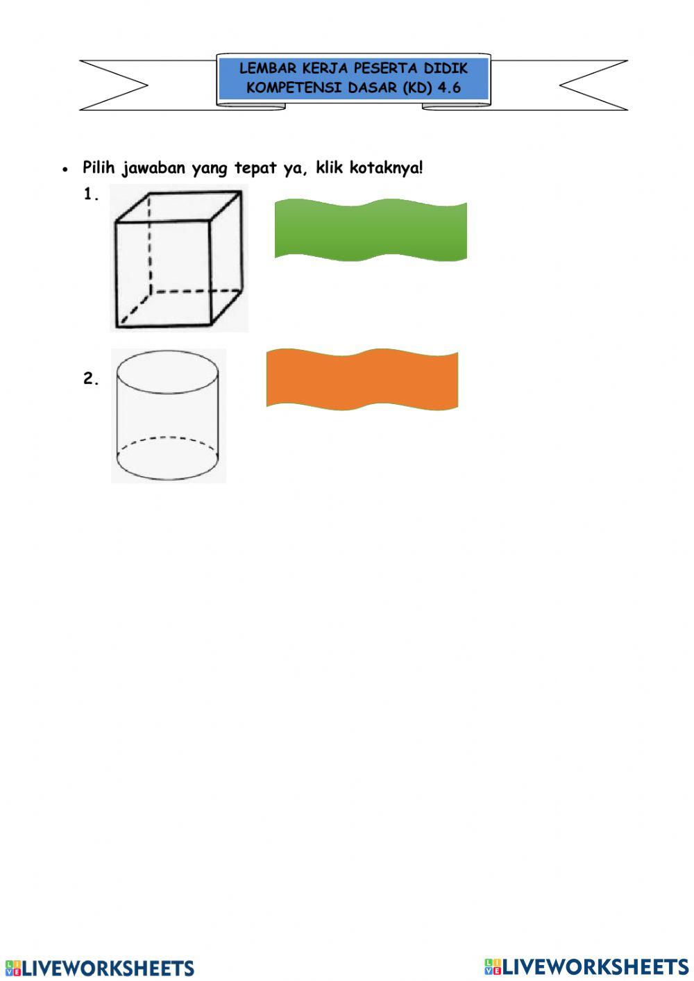 Bangun ruang kelas 1