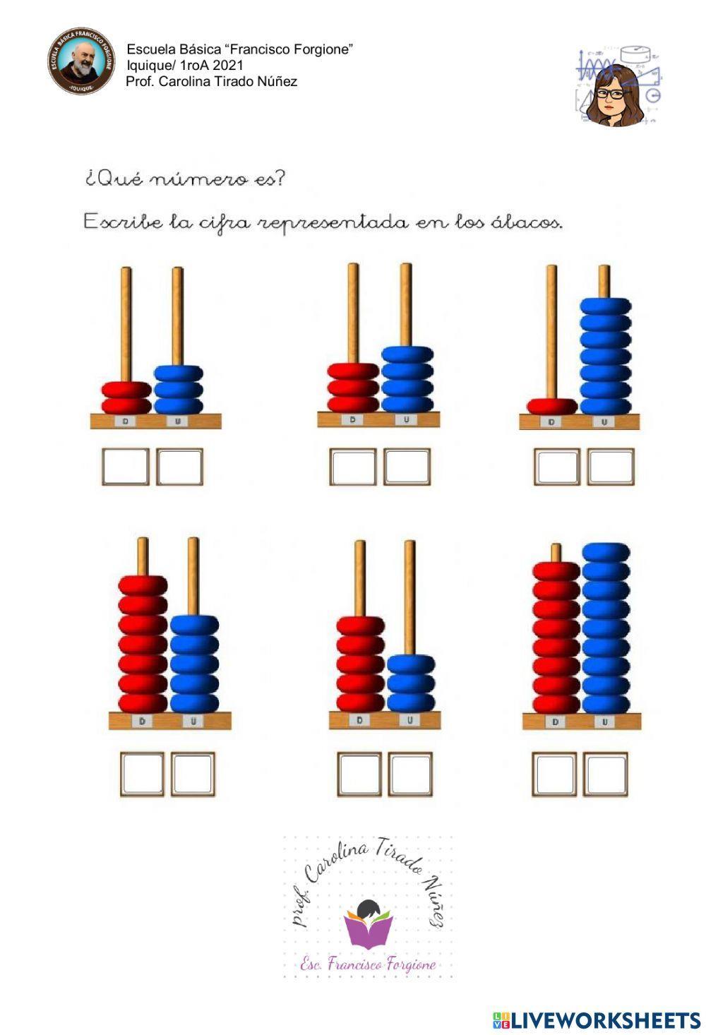 Representar el número