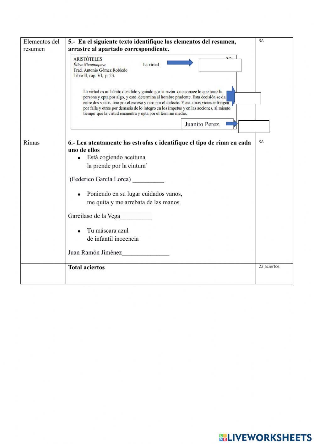 Diagnóstico 3RO LENGUA