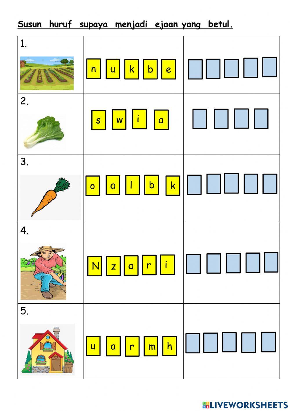 Bacaan dan Kefahaman