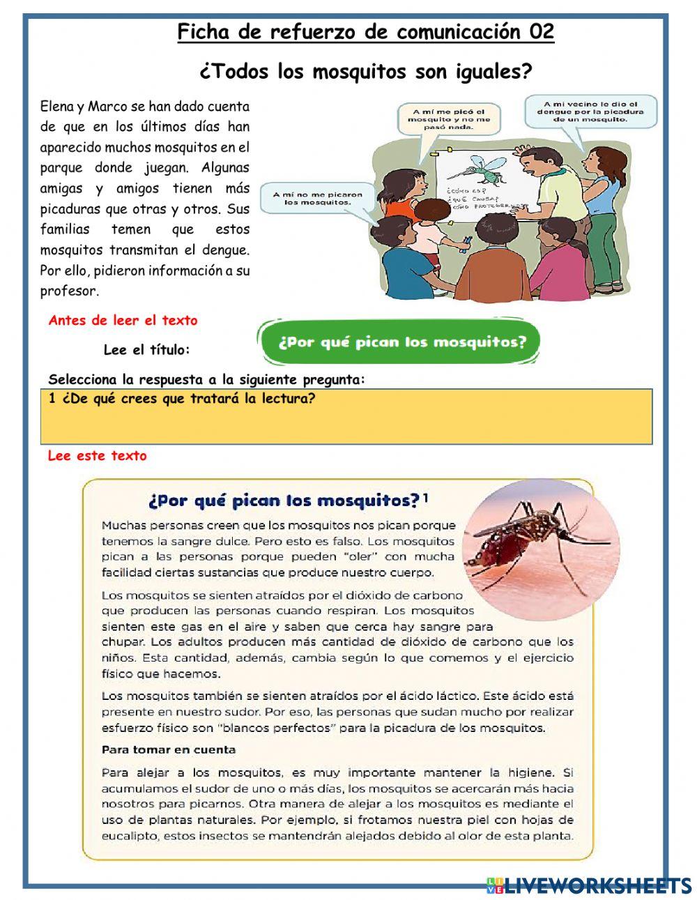 Ficha de refuerzo comunicación 2