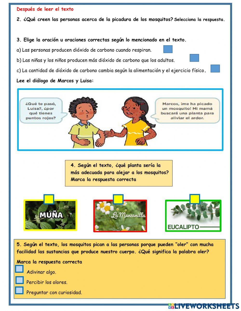 Ficha de refuerzo comunicación 2