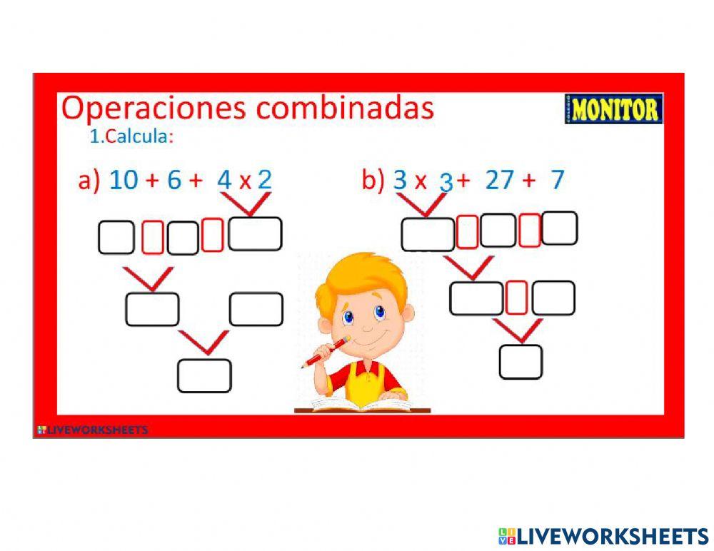 Operaciones combinadas