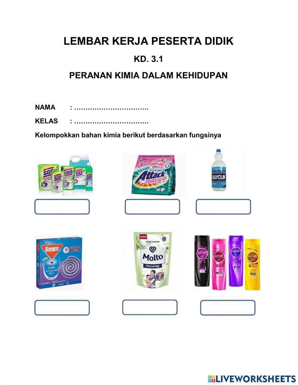 Peranan kimia dalam kehidupan