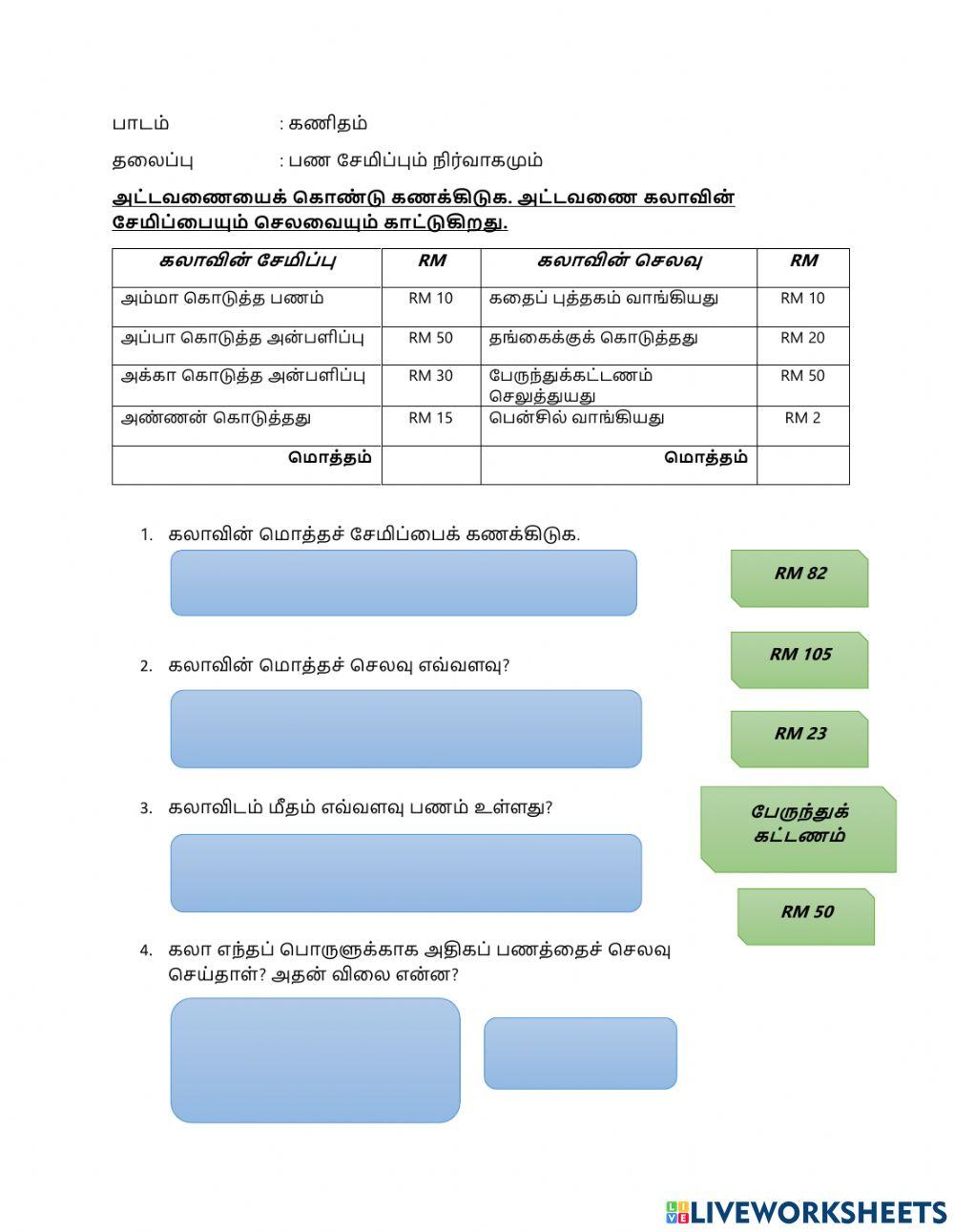 சேமிப்பும் நிர்வாகமும்