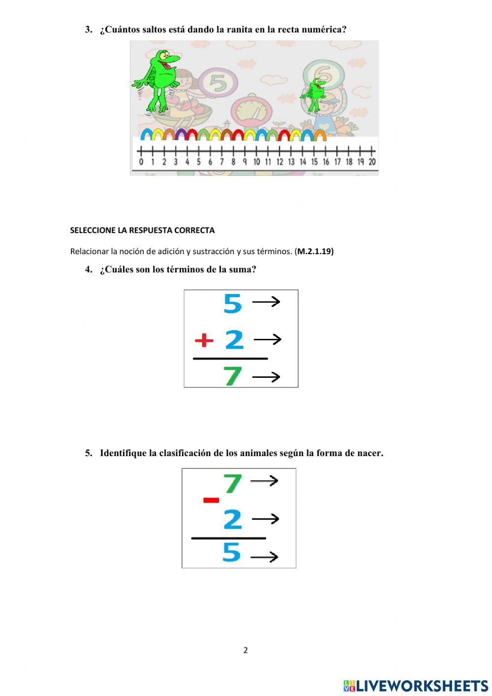 Matemática diagnostica