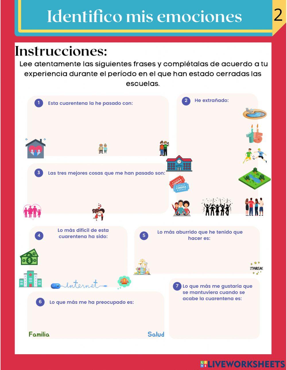 Evaluación socioemocional durante pandemia