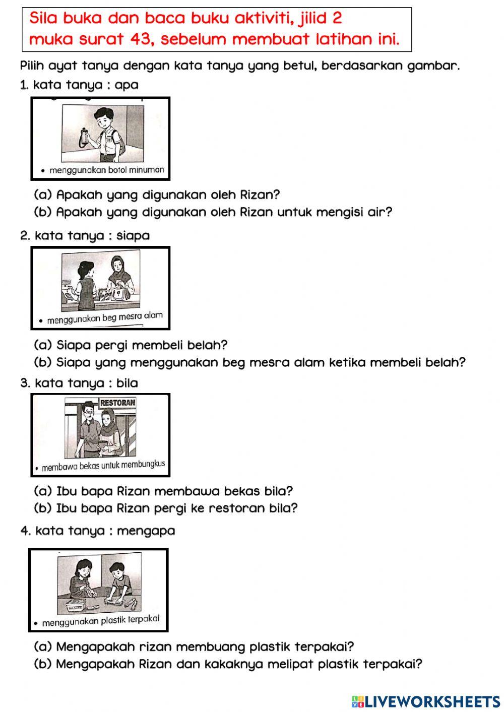 BM Tahun 2 (BA Jil 2) ms 43-44