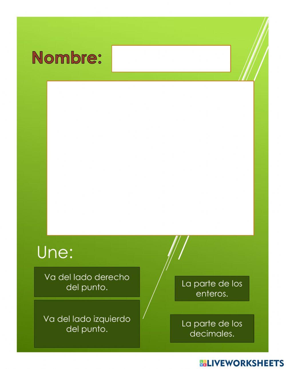 Comparación de decimales