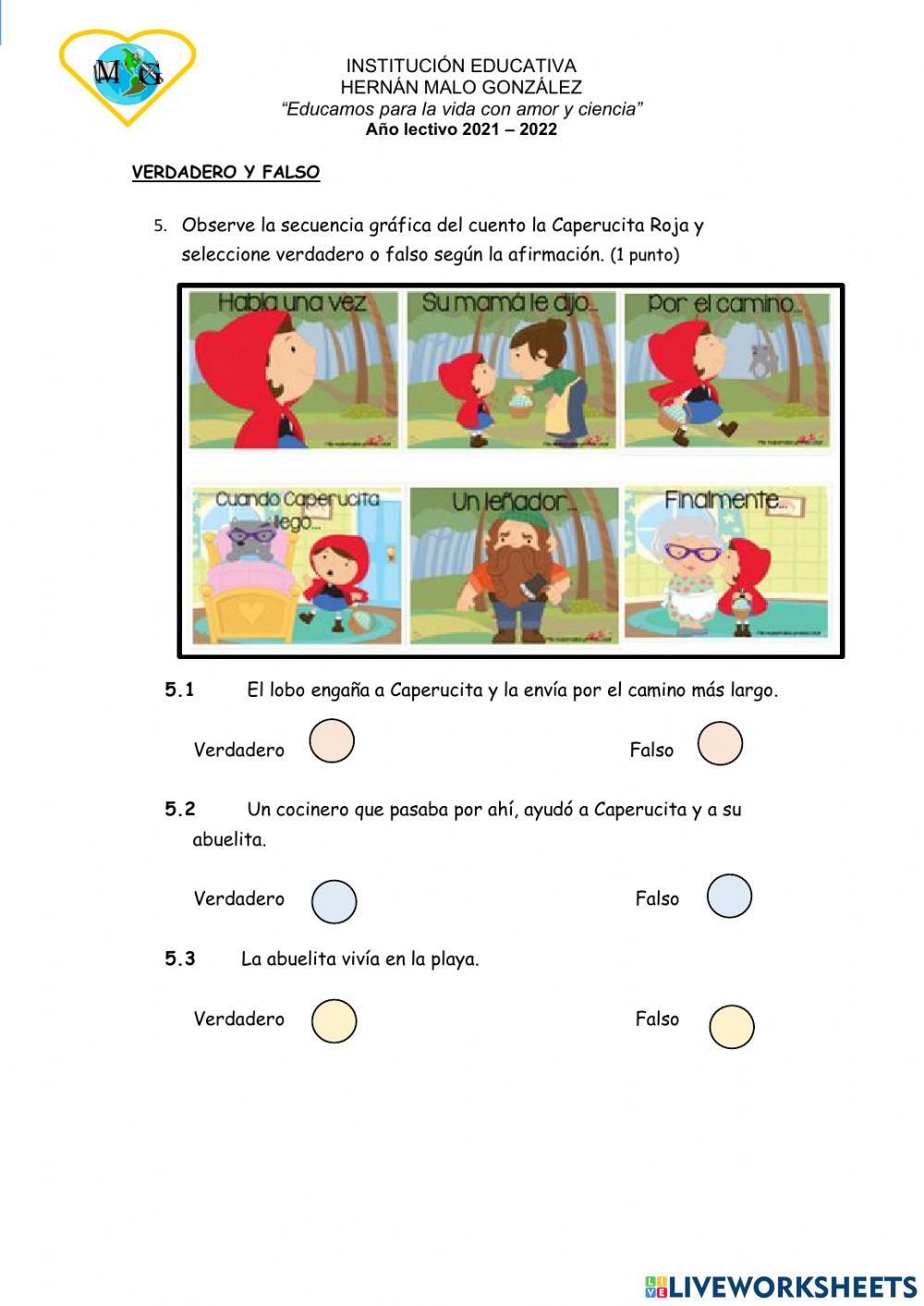 Evaluación Diagnóstica de Lengua
