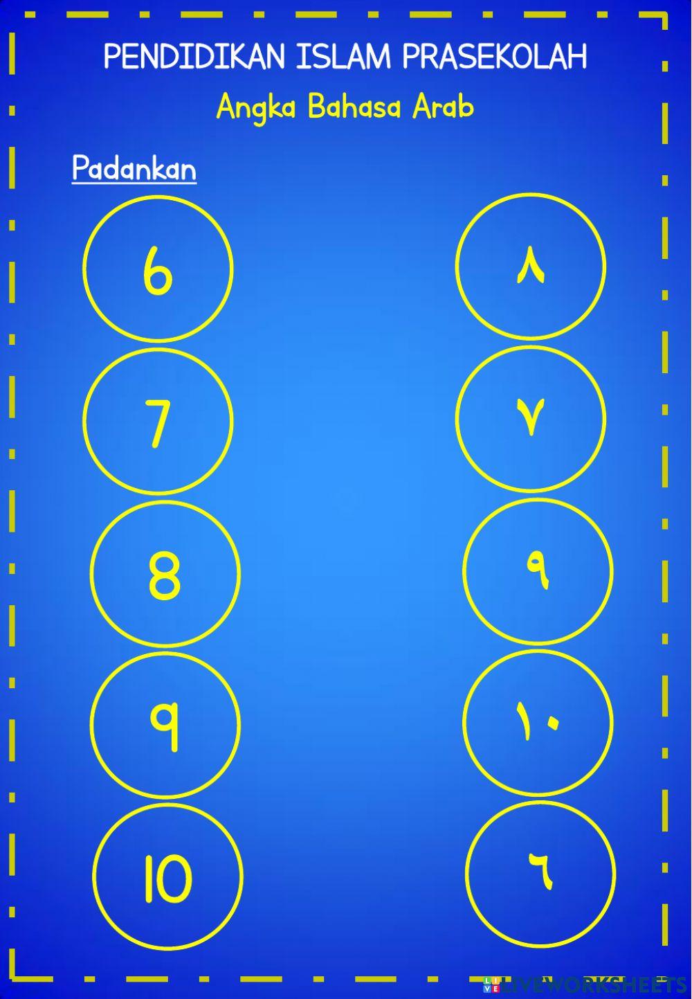 Angka Bahasa Arab