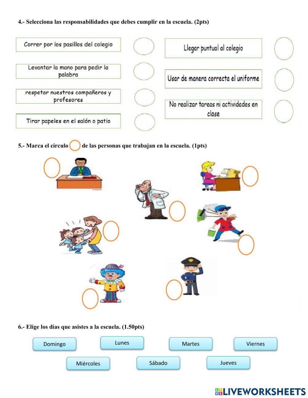 Sociales Evaluación