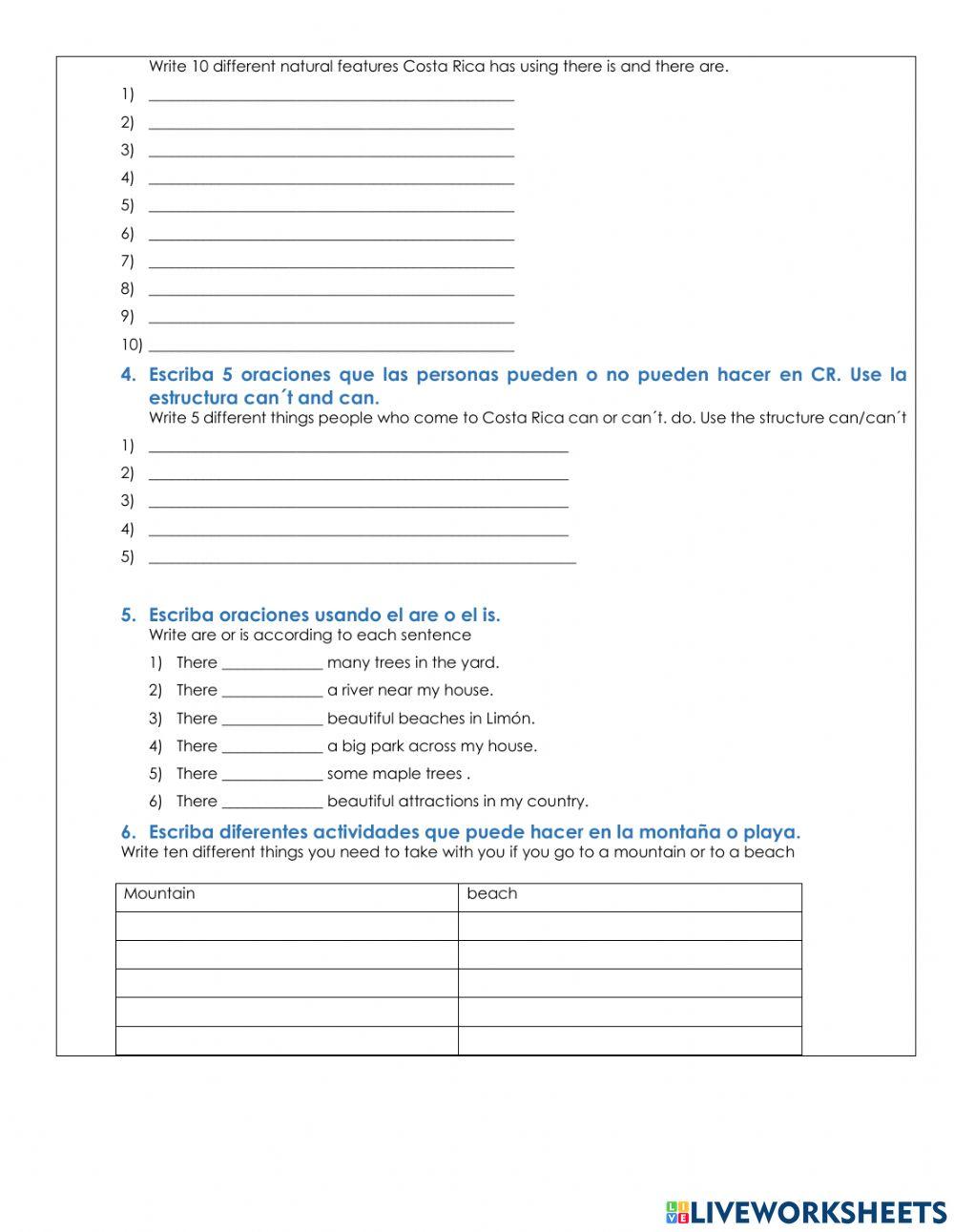 GTA seventh grade -September